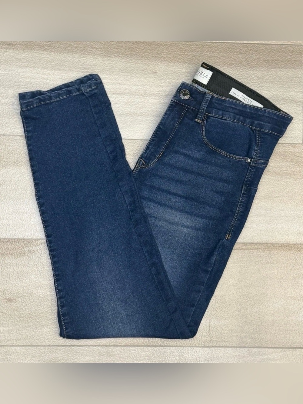 Angels Forever Young Jeans 8/29 Denim Everluxe Lift Convertible Skinny 30x27